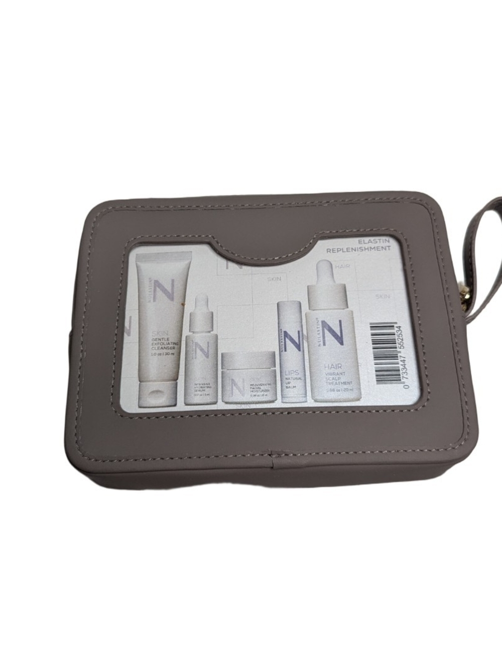 NULASTIN Luxe Travel Kit Hair, Skin & Lips Sealed 6 Piece